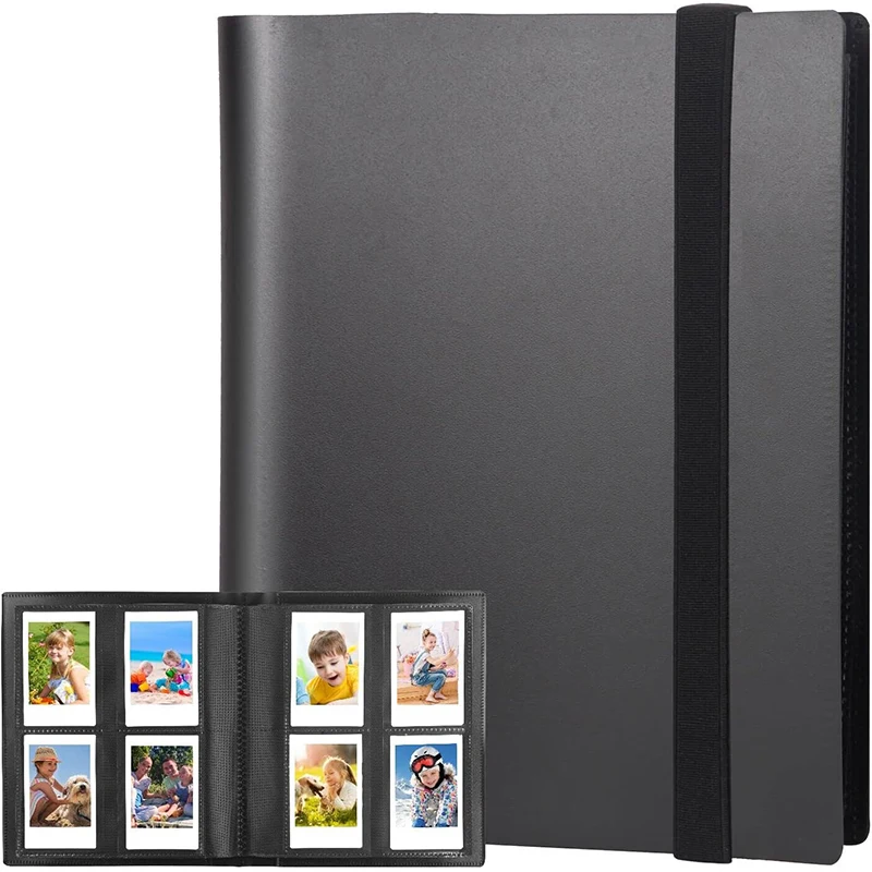 

Trading Card Collector Holder 4-Pocket 160 Cards Binder Portable Storage Case Suitable for Game Cards Baseball Football Cards
