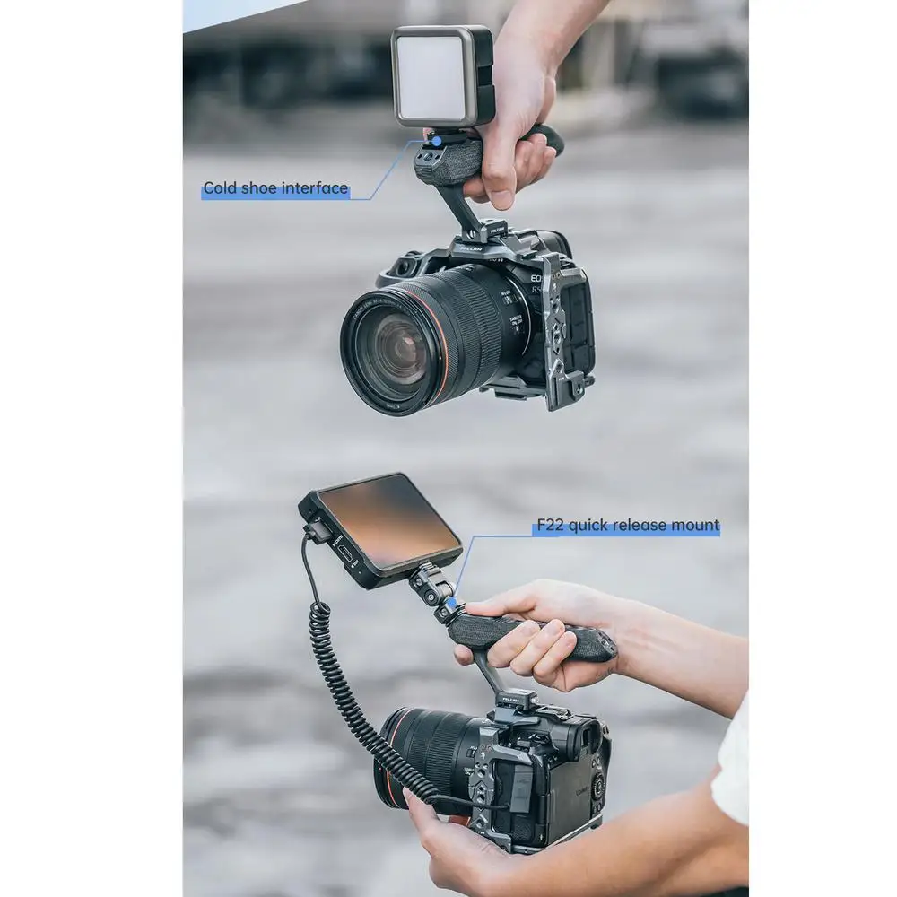 FALCAM F22A3A12 F22 Portable Top Hand Grip Handle for Camera Cage for Light Mic