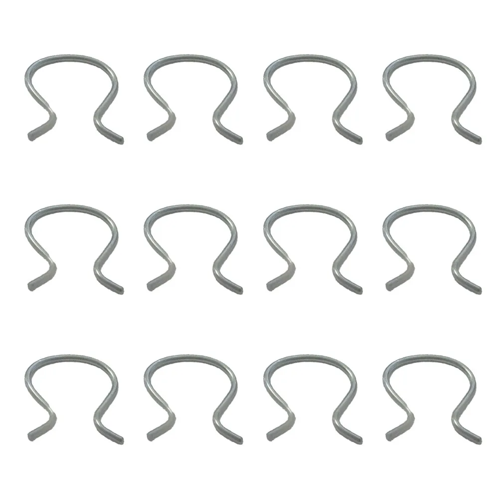 Lot De 6 Clips De Fixation Pour Manivelle De Porte Pontiac (1949-1970) - Garniture Plaquée Zinc