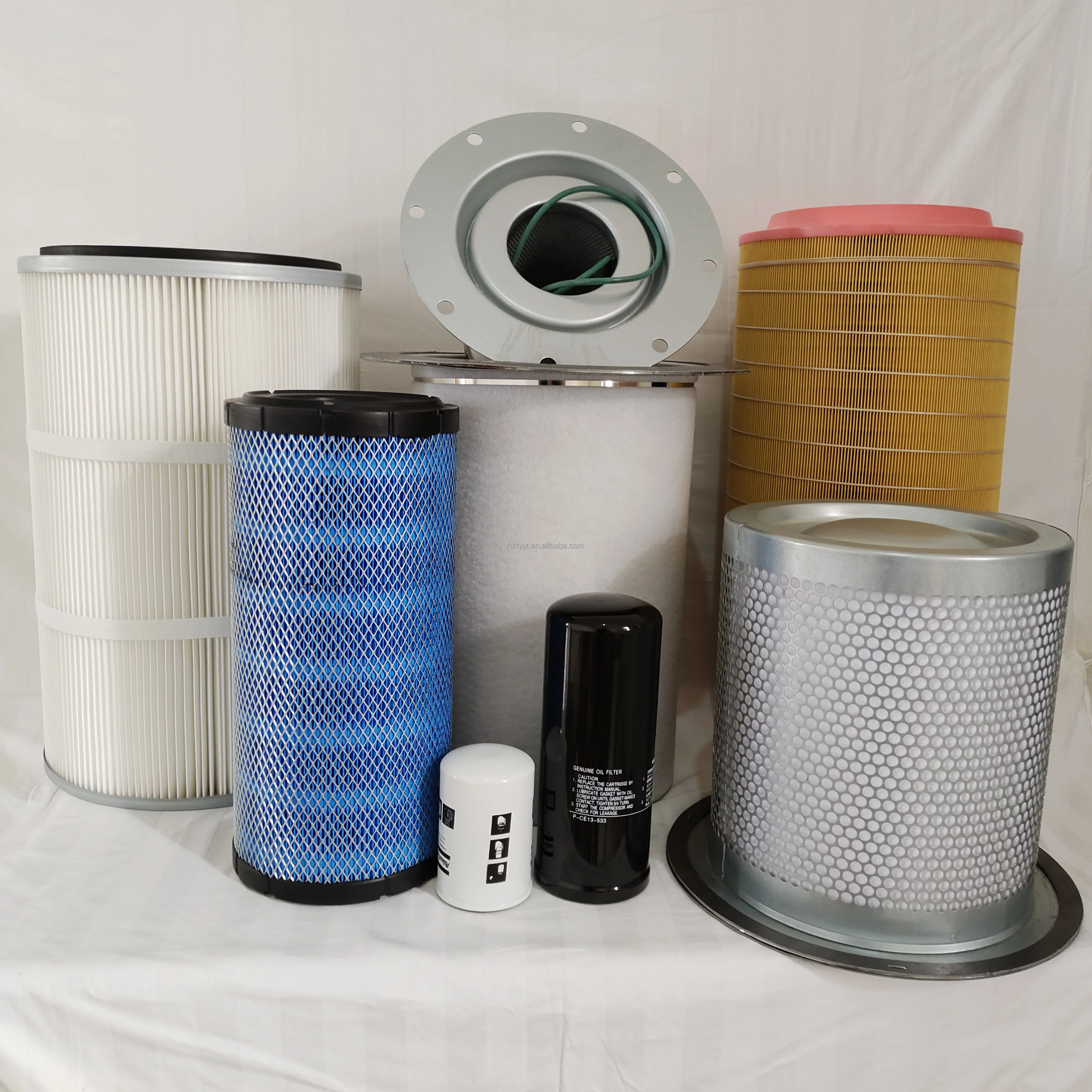 공기 압축기 오일 분리기용 공장 직접 압축기 0.02Mpa 수직 오일 미세 물 분리기 0751900010