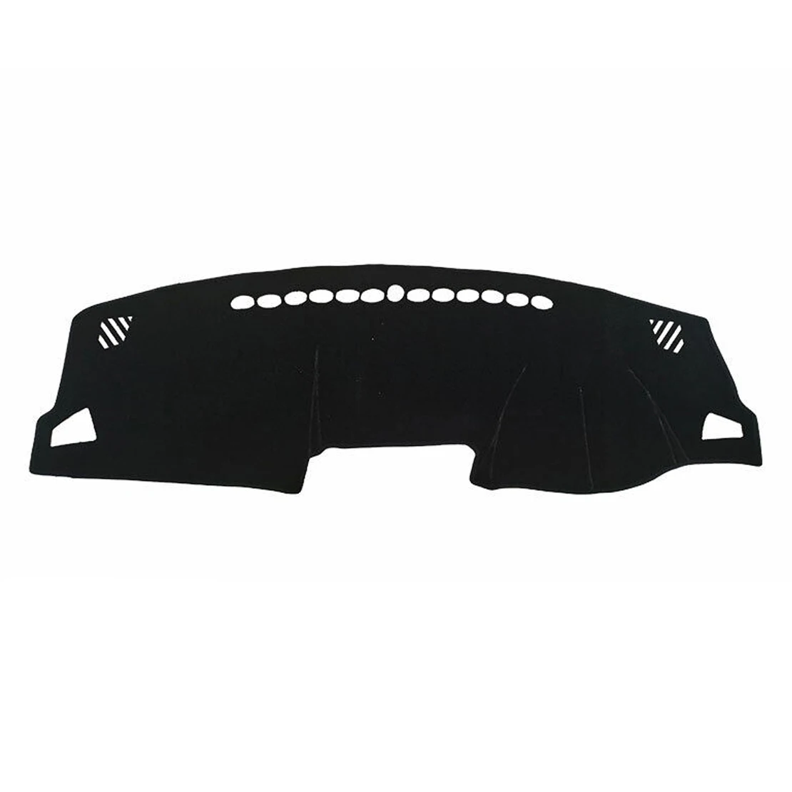 

Черный чехол для приборной панели, нескользящий коврик, прокладка из полиэстера, подходит для Great Wall Haval H2 Premium City LUX 2015-2020, левый руль