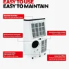 Portable AC Dehumidifier 10000 BTU Bedroom Living Room 450 Sq. Ft. Cooling Remote Control 6