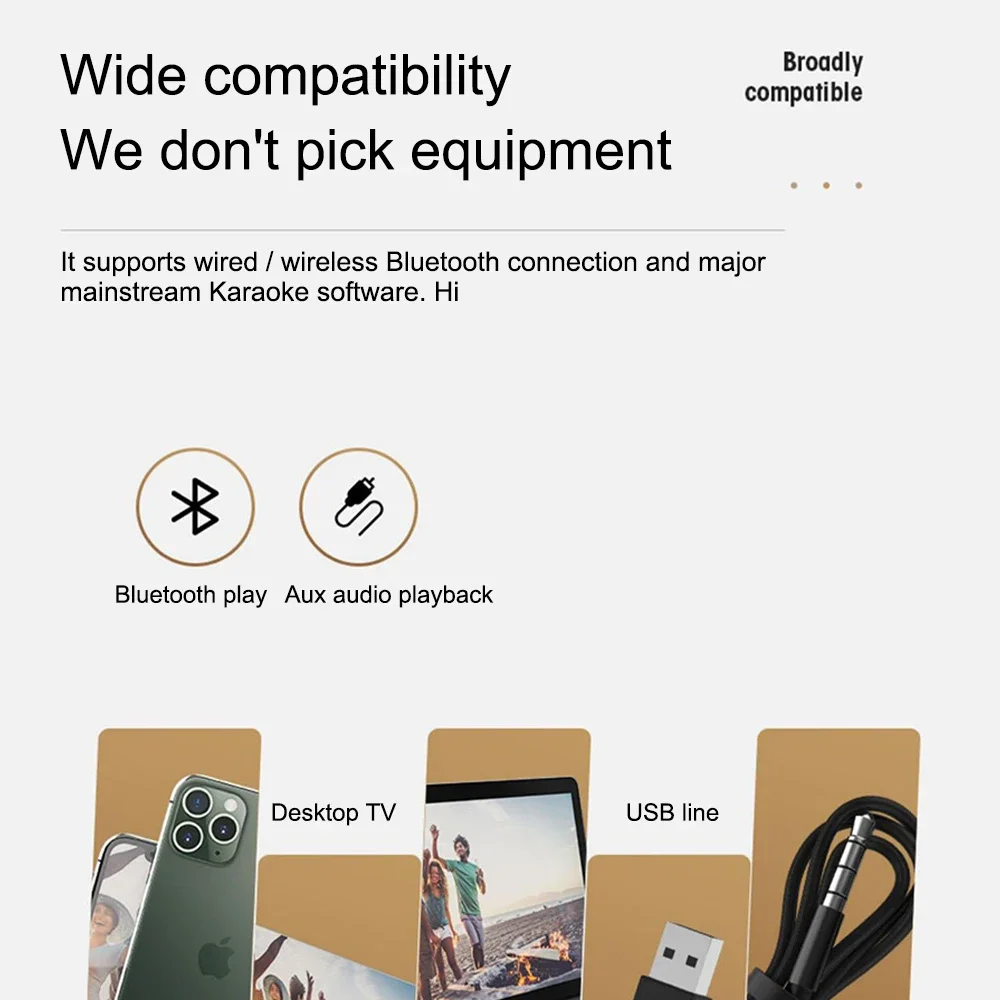 Description Picture 6 of itemMultimedia Home Theater Portable Wireless Speaker Subwoofer Soundbar TV Computers HIFI Bass Speakers For U Disk AUX Bluetooth