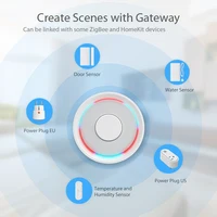 Tuya Zigbee Smart Temperature and Humidity Sensor Indoor Smart Life APP Battery/USB Powered Support Alexa Google Home - Image 6