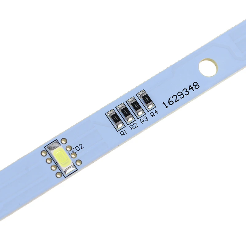 2pcs Freezer Light Bar LED Strip For RONGSHENG/ HISENSE Refrigerator LED Light E349766 MDDZ-162A 1629348 DC12V 2W
