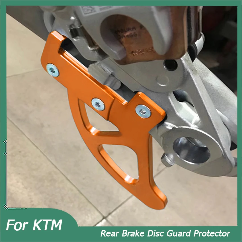 

Rear Brake Disc Guard Protector For KTM 125 250 300 350 400 450 500 530 EXC EXCF XCW XCFW SX SXF XC XCF 6 Days TPI 2004-2020