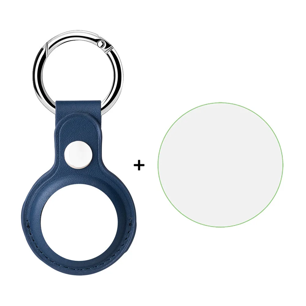2020 new For AirTags Cover  Leather Protection Anti-Lost Protective Case For Apple Locator Tracker Cover 