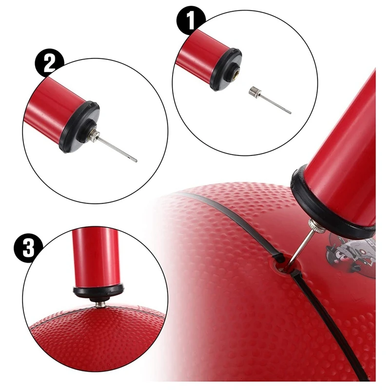 200Pcs Basketball Pump Needles Ball Pump Inflation Needles Air Pump