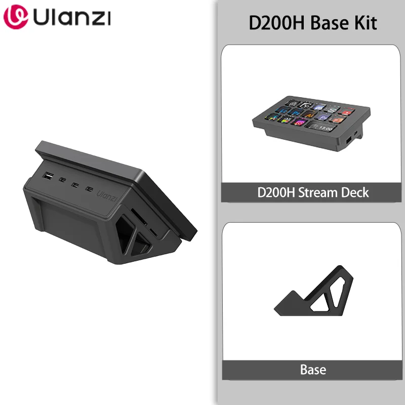 Ulanzi D200H 7 in 1 Stream Deck with 13 DIY Keys Stream Controler