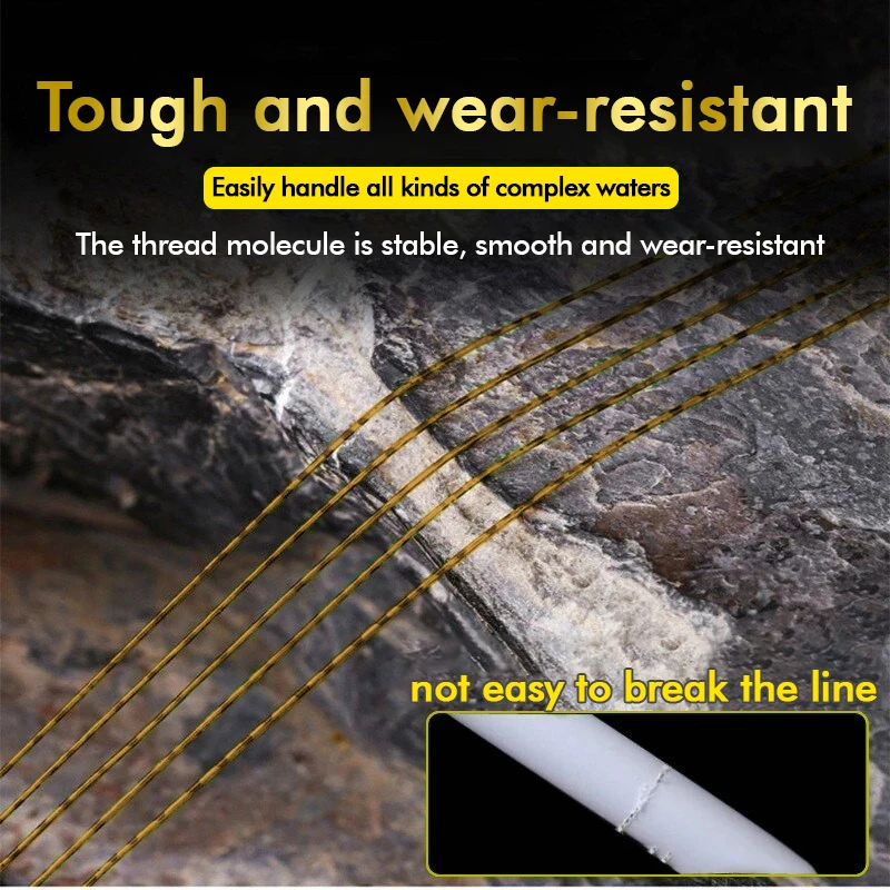 ZUKIBO 2000M Super Invisible Spotted Fishing Line Japan Bionic Speckle Fishing Line Fluorocarbon Coated Monnofilament Nylon Line 3