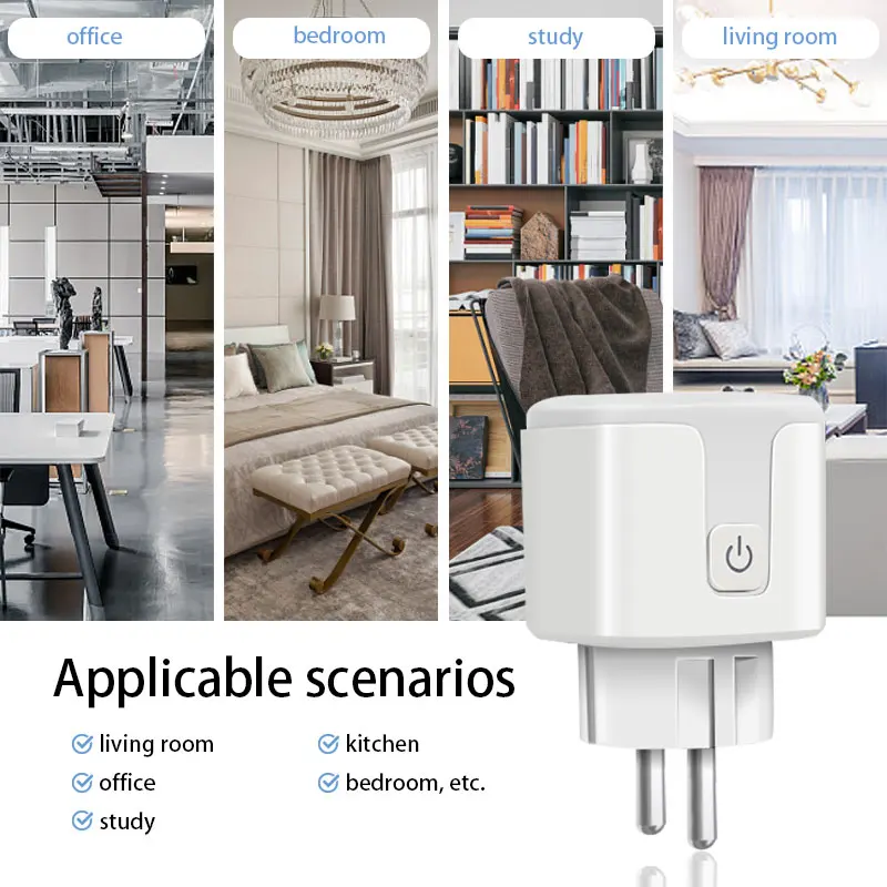 Aubess-Ʈ  EU 16A ˷  Ȩ ȣȯǴ Ʈ ÷, Smartlife  ٸ   Ÿ̸ ÷ WiFi 