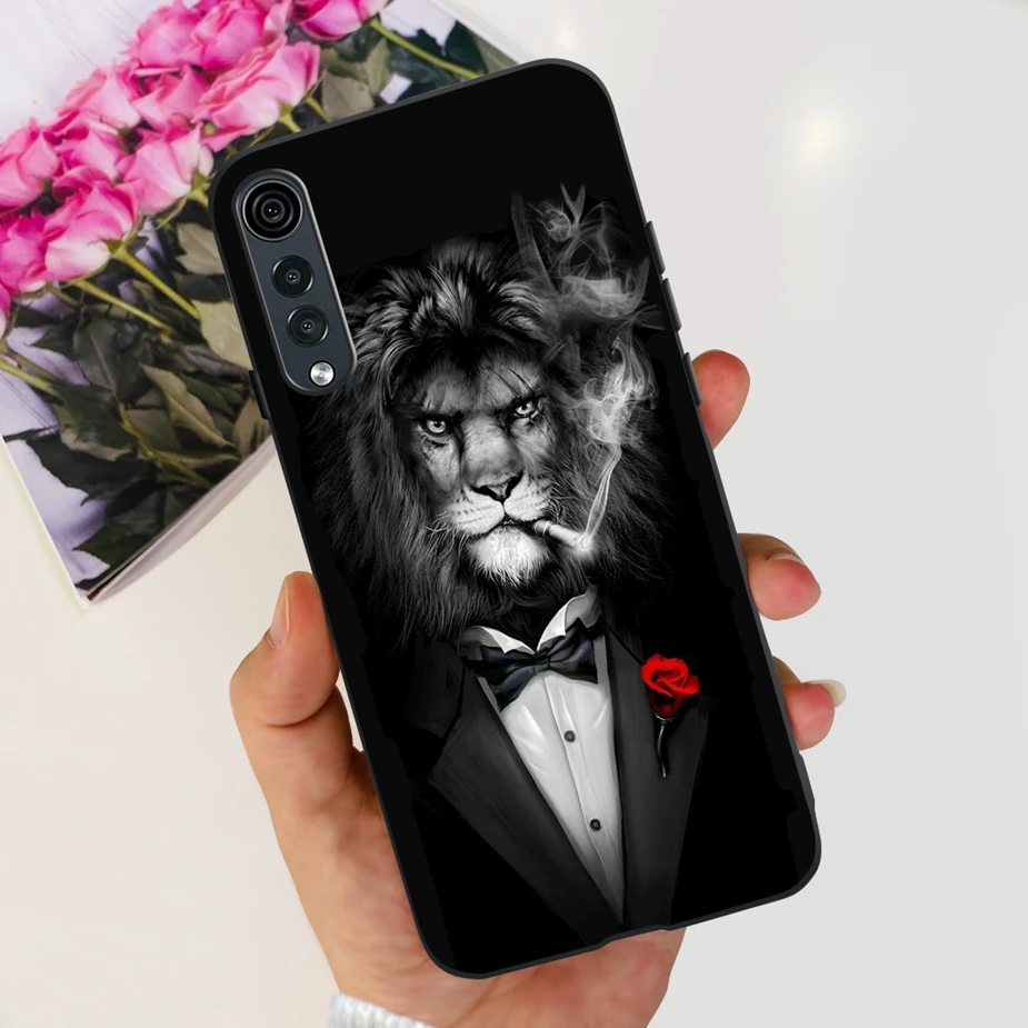 Stylish Painted Silicone Soft Phone Case - 6.8'' Bumper Cover, Compatible with LG Velvet 5G