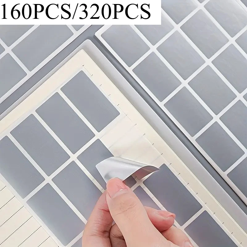 160PCS/Set Label Stickers, Easy To Tear Without Leaving Glue, Very Suitable for Office and Home Use Storage Organizador