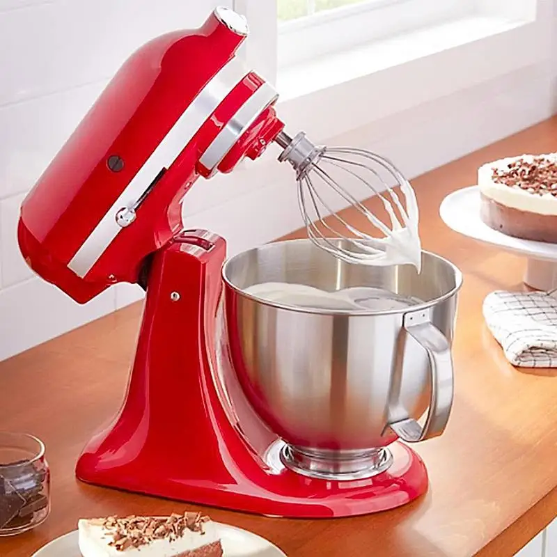 Tilt Head Stand Mixer Wire Whip Egg Cream Stirrer Cakes Mayonnaise