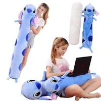 90/140cm Long Stitch Back Cushion Sofa Bed Comfortable Cushion Stuffed Anime Throw Pillow Leg Cushion Washable Gifts Girl Kids 1