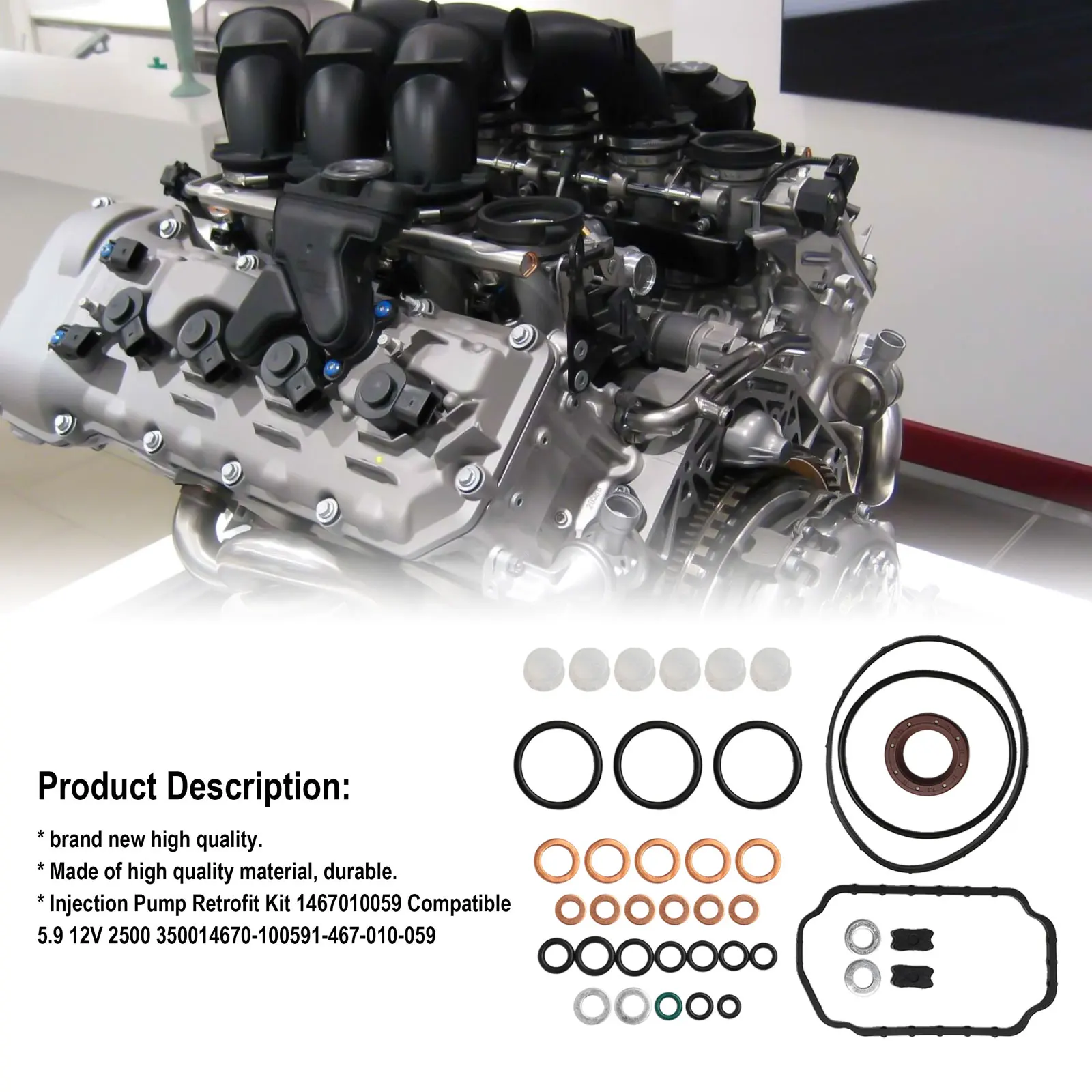 12V 2500 3500 Kit 1467010059 Repair Kit Stable Performance Standard Size Strict Quality Control As Shown In The Picture 5