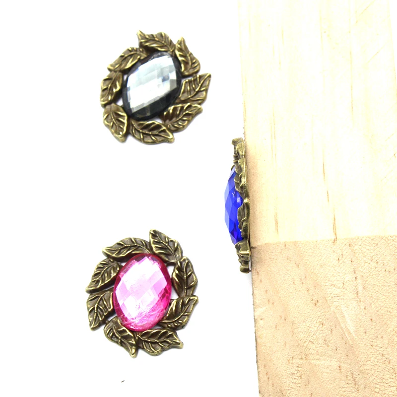 

10 шт., аксессуары в виде ветвей из сплава, 30 х25 мм