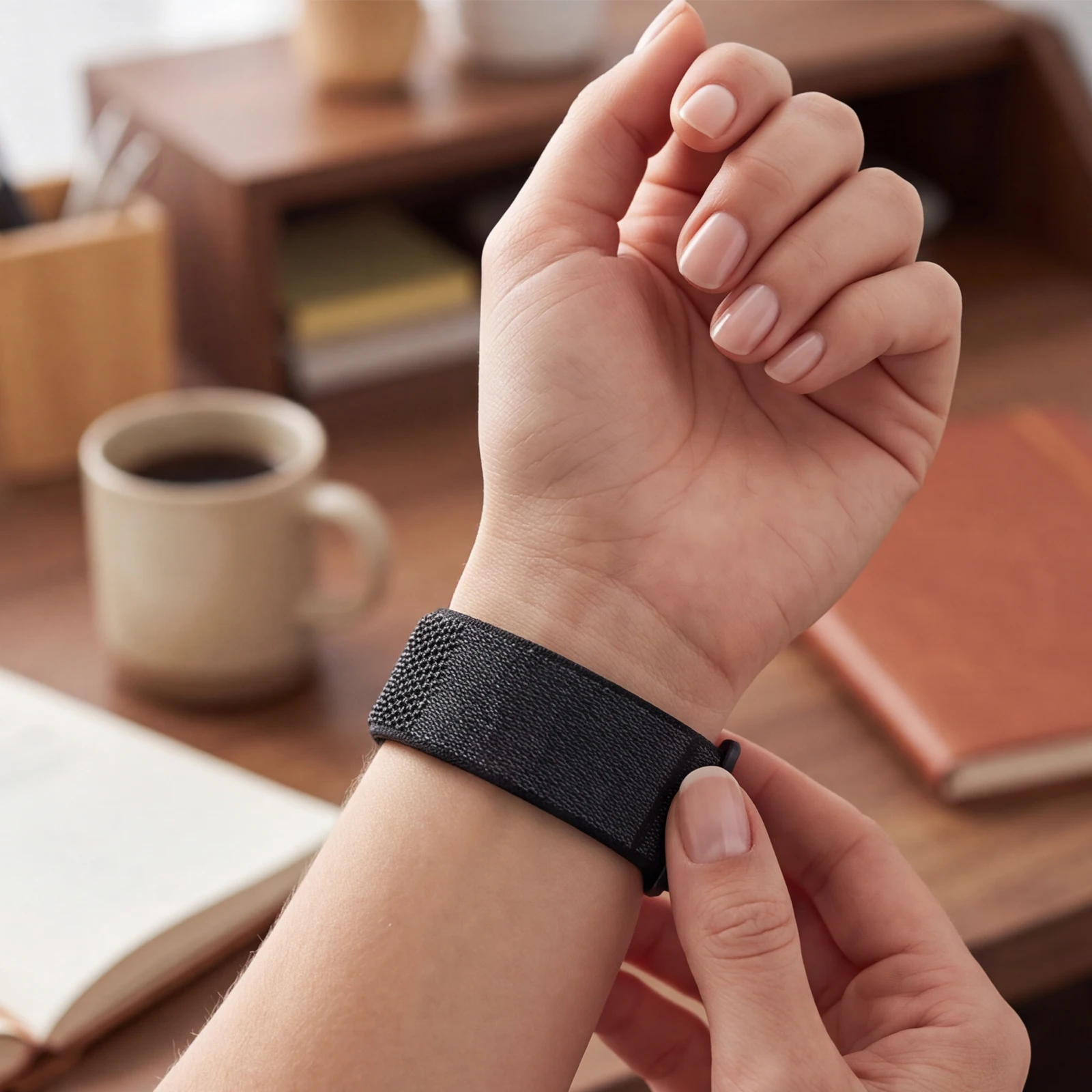 Breathable Adjustable Nylon Watch Strap - Sport Replacement Wristband