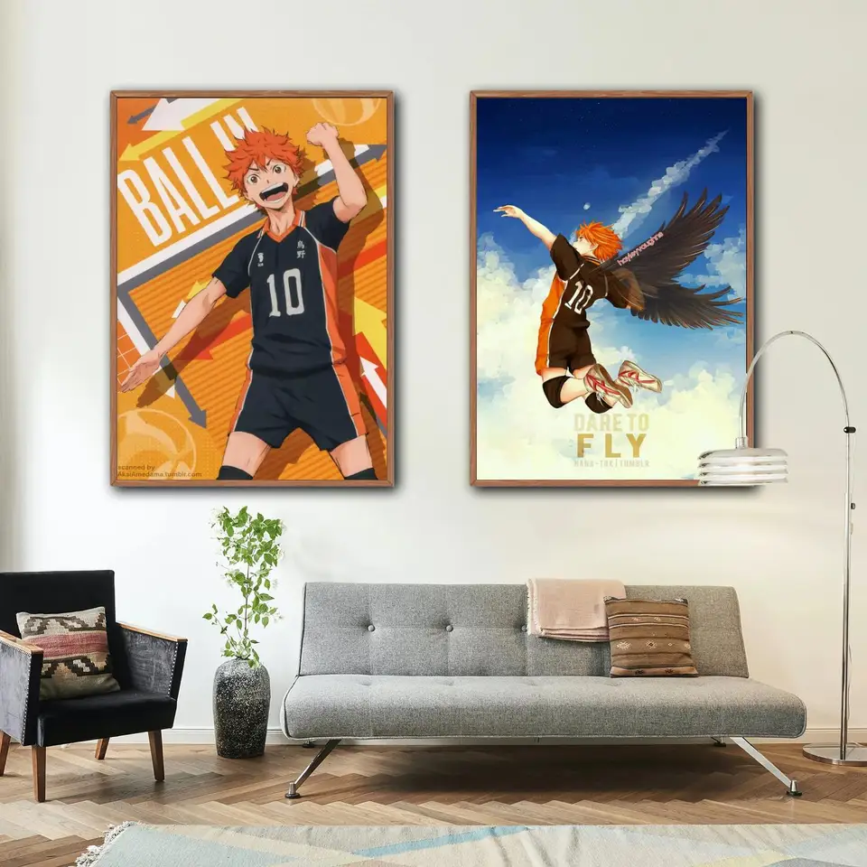 VGFD Haikyuu Anime Comic Art 4k HD Poster Decorative Painting Canvas Wall  Art Living Room Posters Bedroom Painting 24x36inch(60x90cm) : :  Home & Kitchen