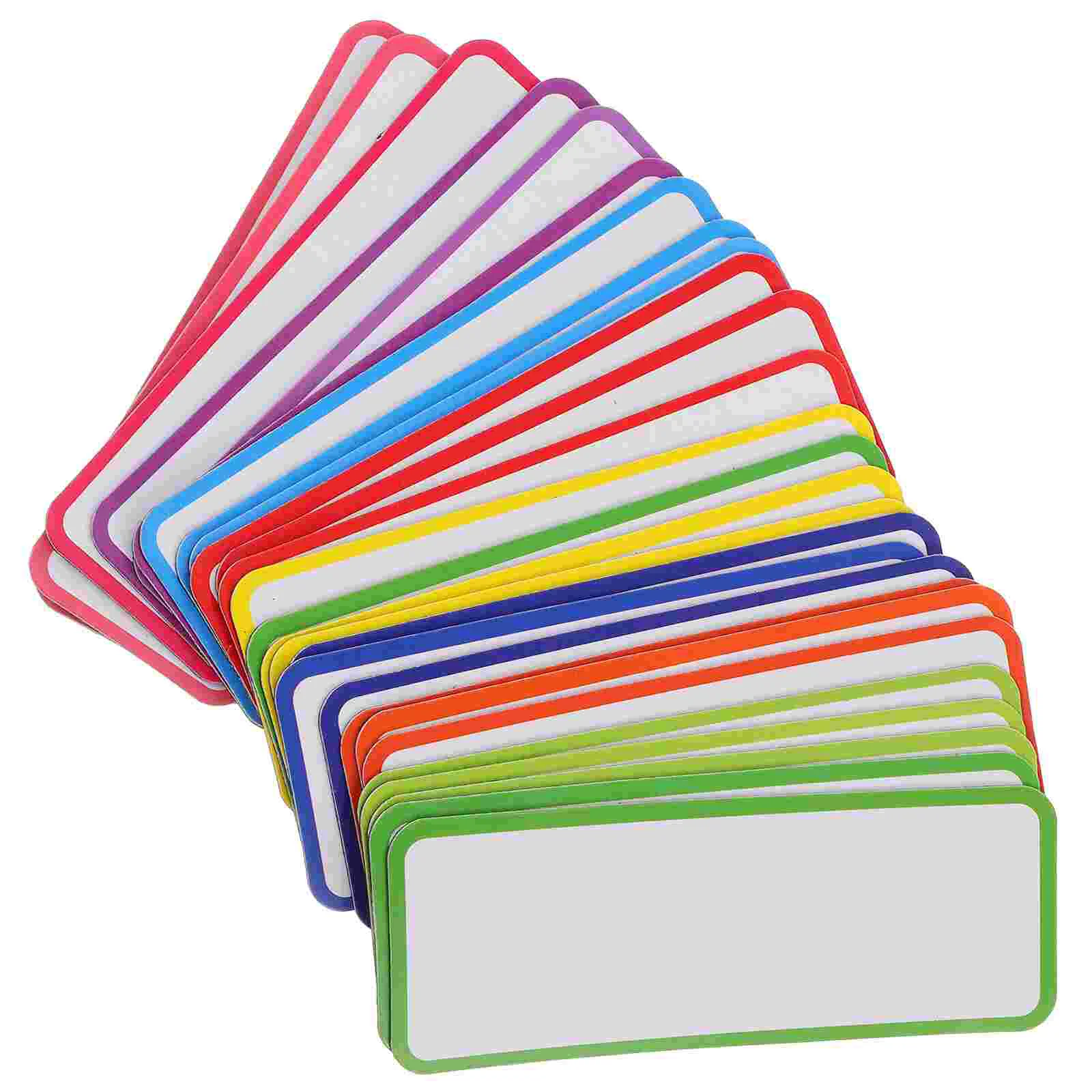 Soft Whiteboard Message Sticker Dry Erase Magnets Tag  Magnet Memo Tags For Fridge Markers Magnetic Strips Fridge