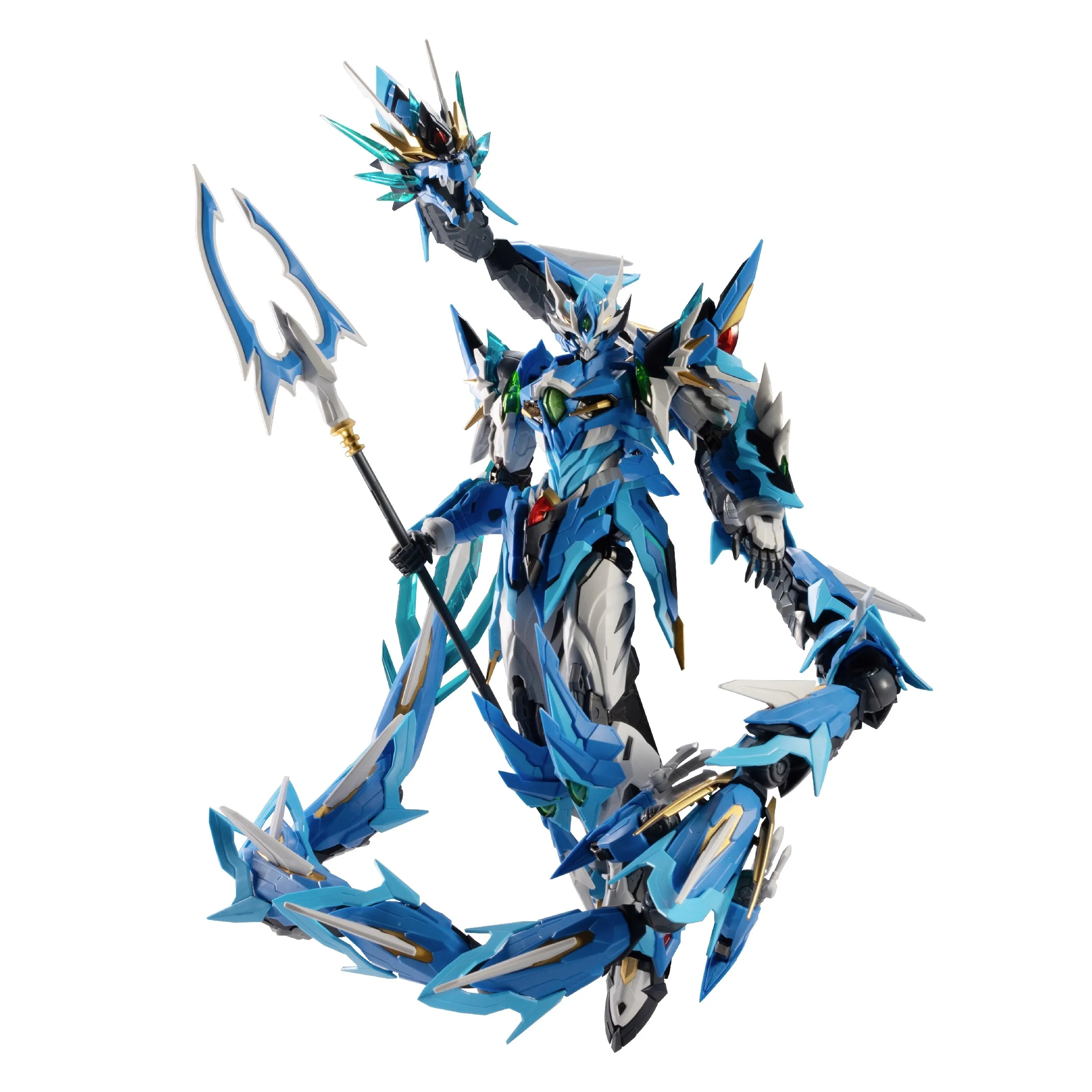 

23cm Original Motor Nuclear Mnp-Xh03 Mecha Qinglong Aobing Model Kit Action Figure Metallic Skeleton Assembly Christmas Gift Toy