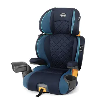 Zip Plus 2-in-1 Belt-Positioning Booster Car Seat, Backless and High Back Booster Seat, for Children Aged 4 Years and up and 40- 1