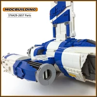 Space Movie New MOC Stinger Mantis Building Block Spaceship Shuttle Rocket Ultimate Playset Technology Bricks Collection Toys 3