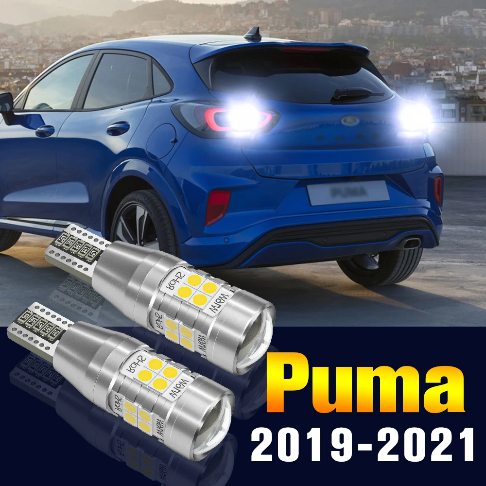 2Pcs Led Lampada Di Backup Della Lampadina Di Retromarcia Per Ford Puma 2019-2021 2019 2020 2021 Accessori
