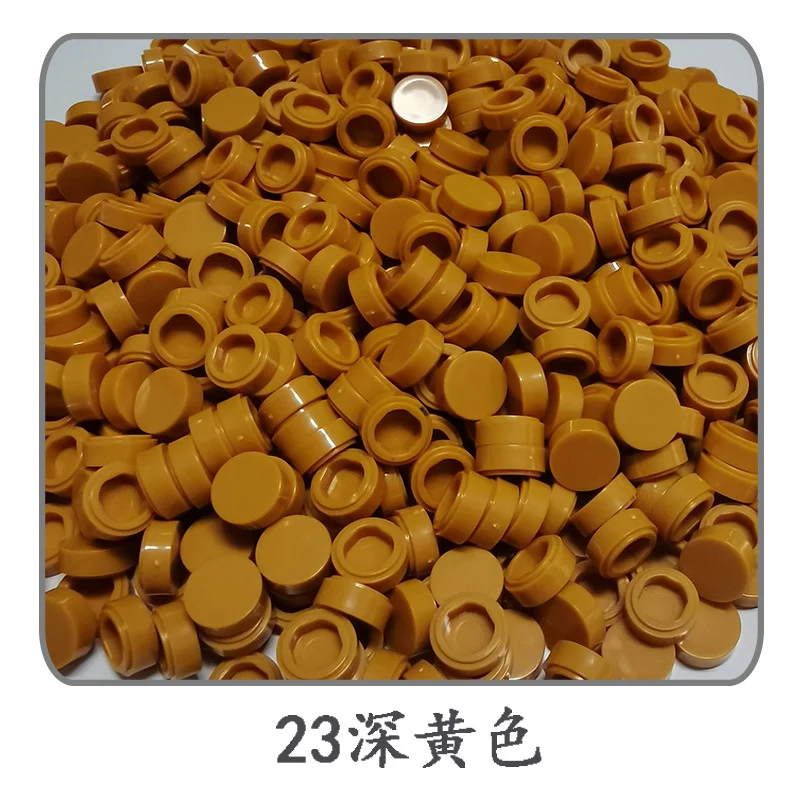 500-Piece Round Tile Set for Mosaic Art and Creative Building