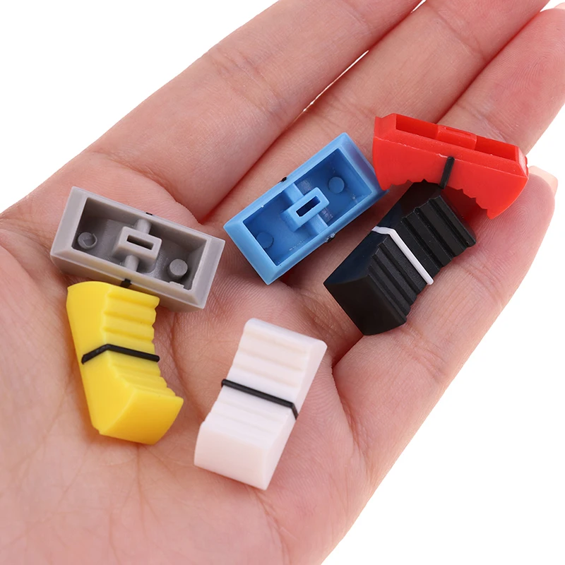 10PCS4MMColorMixerFaderCapStraightSlidePotentiometerFader