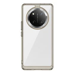 Transparent Clear Protective Case Cover - Sleek and Durable Design for Honor X7B (Transparent Black)