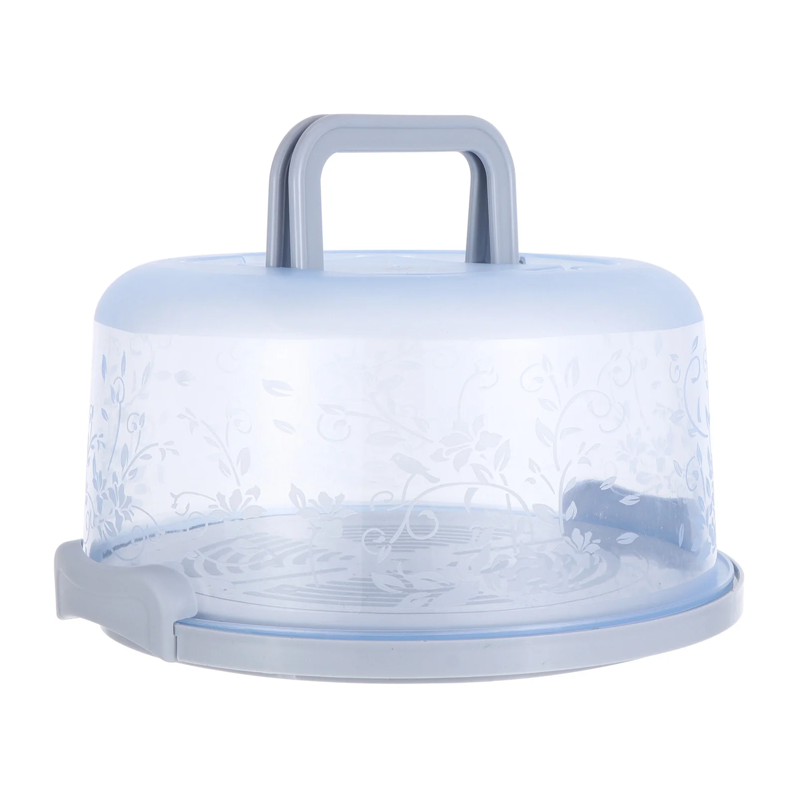 

Round Cake Pans with Lids Portable Cake Box Cover Dessert Storage