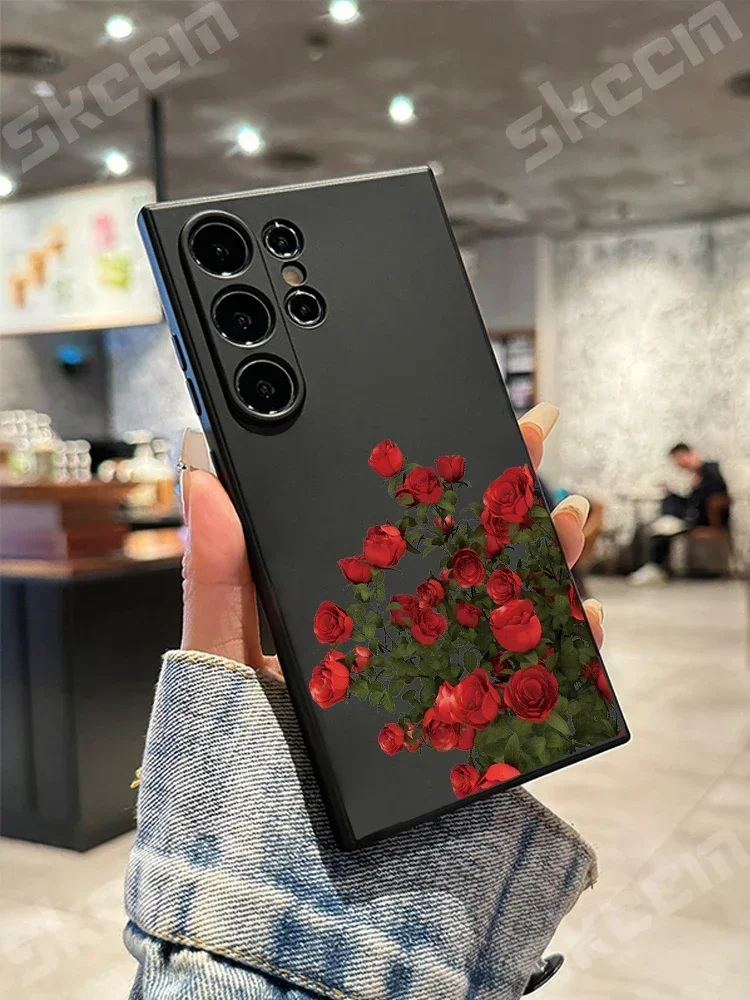 Vintage Rose Design Phone Case - Elegant Retro Fashion Cover