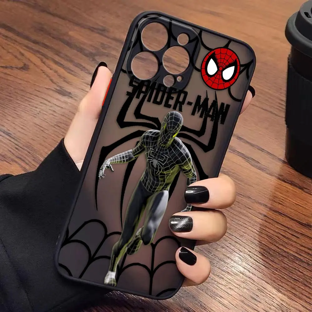 thumbnail image 1 of Funda para iPhone Apple 14 13 11 12 MINI Pro XS Max XR X 7 8 SE 2022 2020 6 6S Plus Funda Capa Shell COOL Marvel'S Spider-Man, 1 of 5