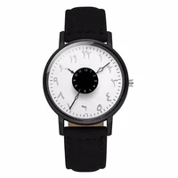 Casual Frosted Belt Small Delicate Women Arabic Numbers Watch Luxury Leather Fashion Creative Dial Simple Style Quartz Watches 2
