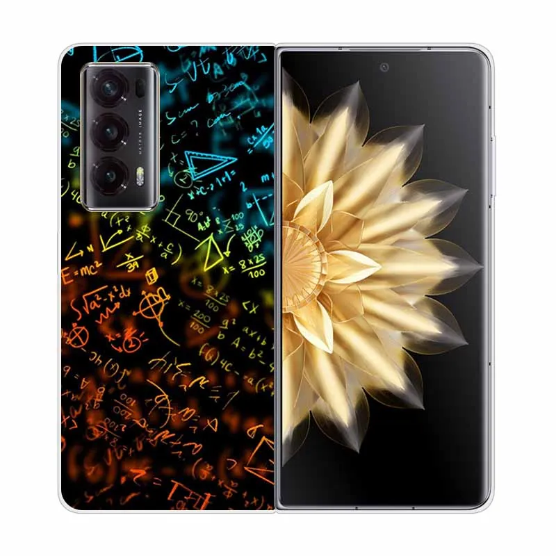 Enhanced Clear Print Hard Case with Wolf and Lion Design