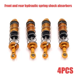 Enhanced RC Car Metal Upgrade Front and Rear Hydraulic Spring Shock Absorbers (630 - Y - 4)