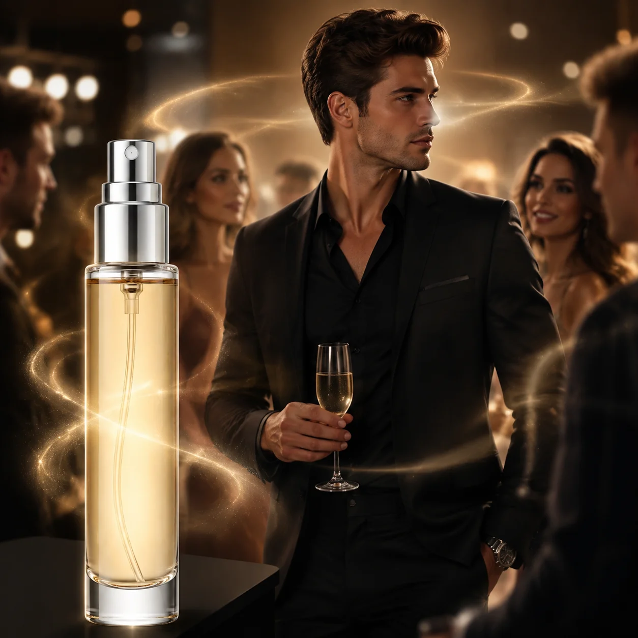 Profumo ai Feromoni per Donne e Uomini, Fragranza a Lunga Durata, Aroma Naturale, Spray per il Corpo, Profumo Affascinante, Idea Regalo /4sjhd
