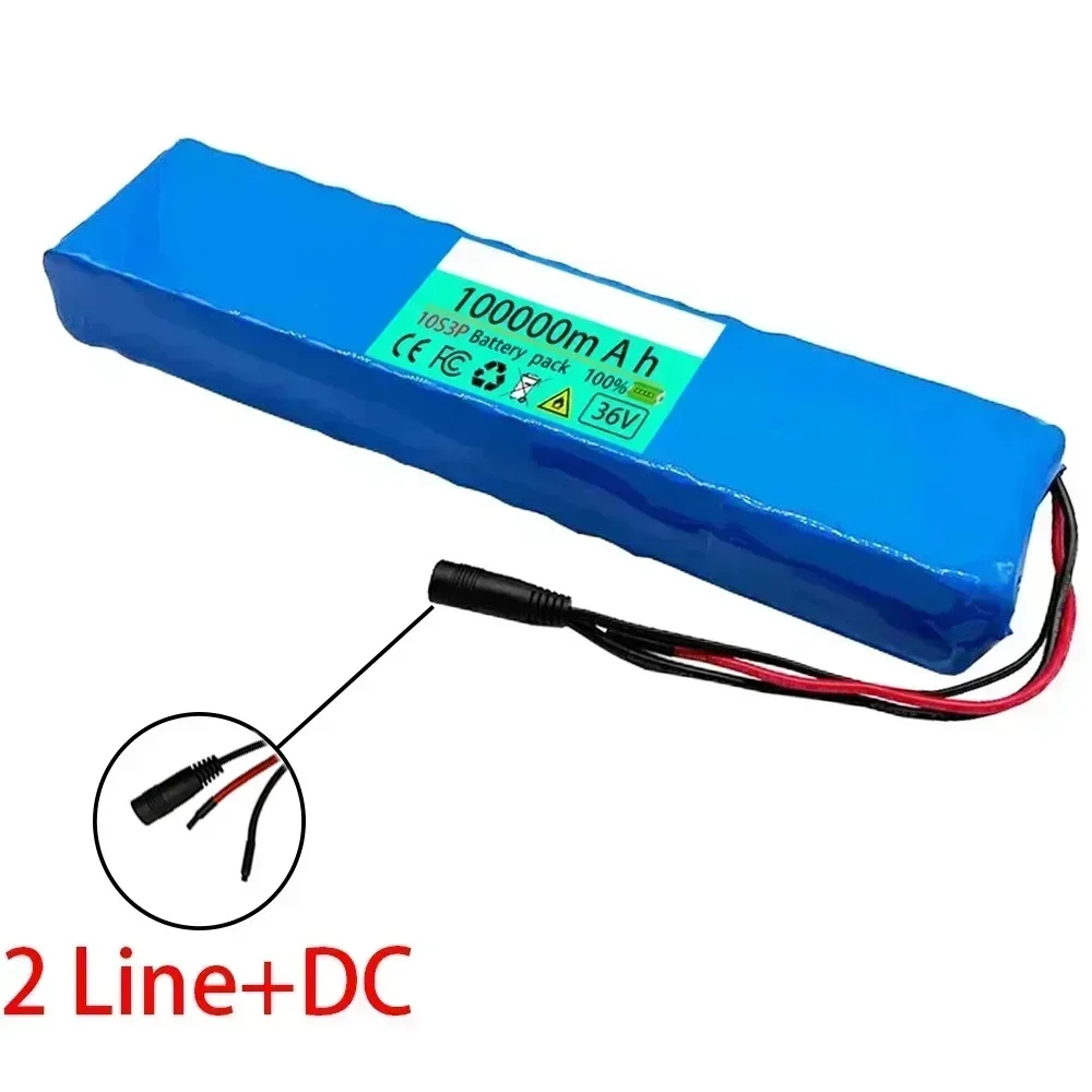 Versand nach Frankreich: 36V 100Ah 18650 Lithium-Akku 10s3p 100000mAh 1000W 42V Elektroroller-Akku mit Batteriepack – Detail 7