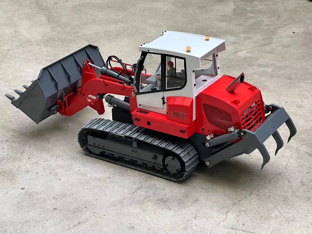 JZ636 RC Hydraulic Crawler Loader – Heavy Duty RC
