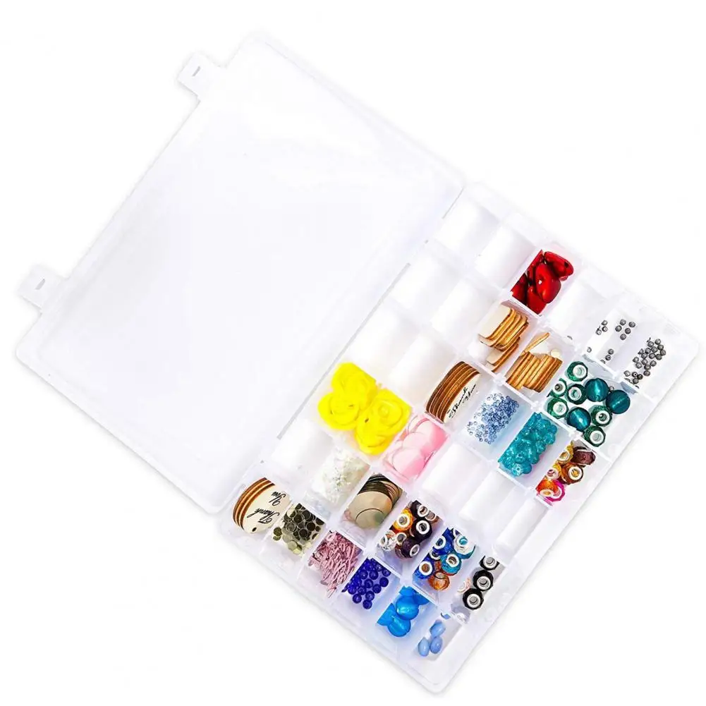 Transparent Bead Organizer Box With Removable Compartments Pp 36 Grids  Anti-deformation Bead Storage Case For Jewelry - Storage Boxes & Bins -  AliExpress