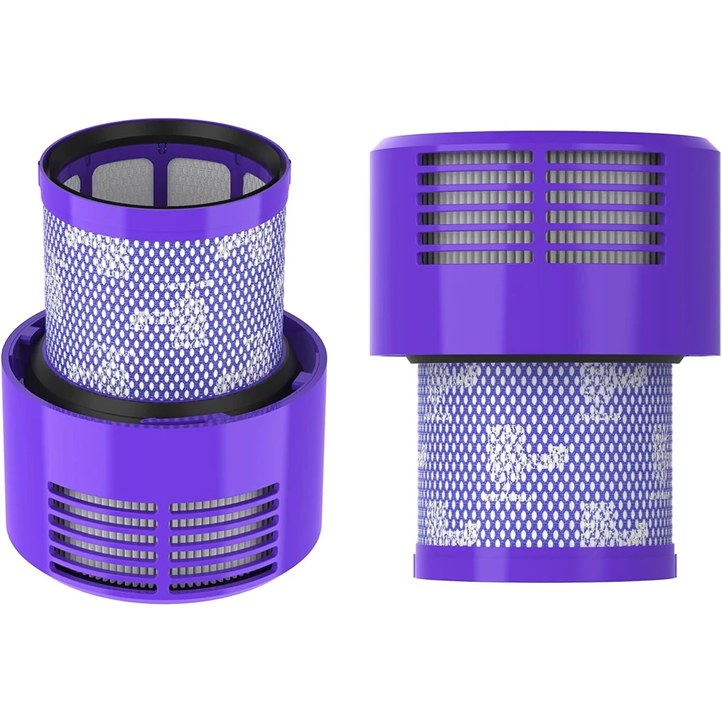 

Сменный фильтр 2 шт., совместимый с Dy'son Cyclone V10 Absolute Animal Motorhead Total Clean, запчасти для фильтров V10 #969082-01