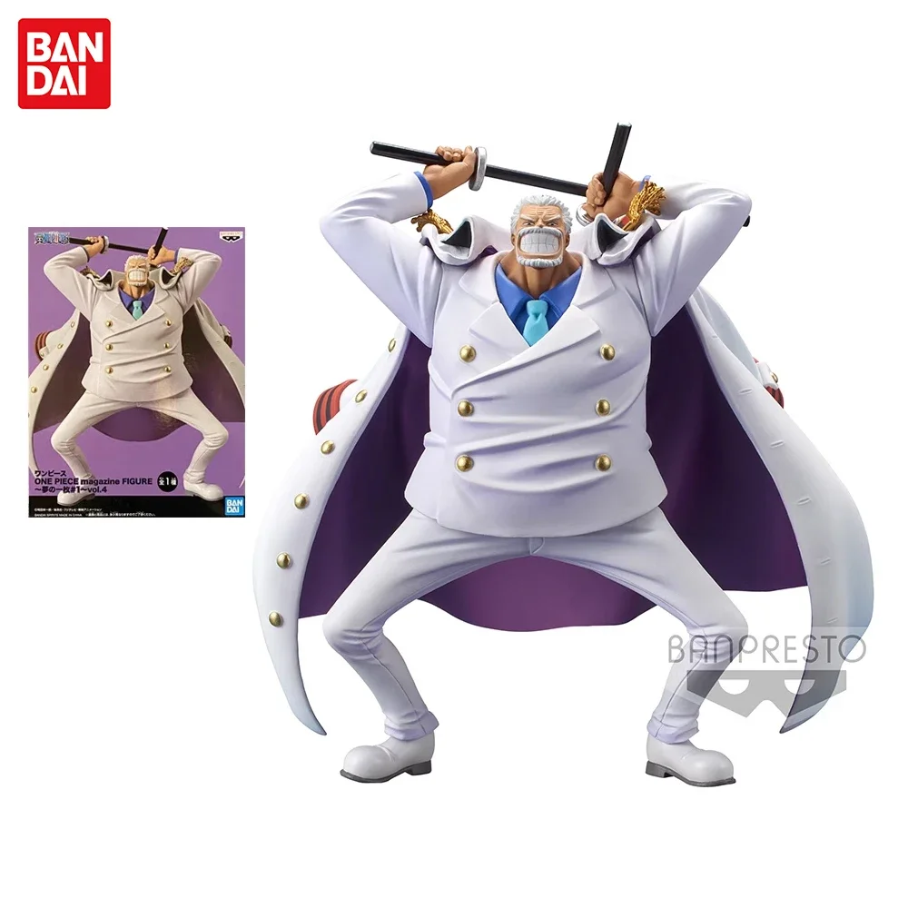 

Оригинальная фигурка Bandai Vol.1 ONE PIECE журнал, аниме модель ONE PIECE, фигурка обезьянки D. Фигурка Garp, игрушки для детей, подарок