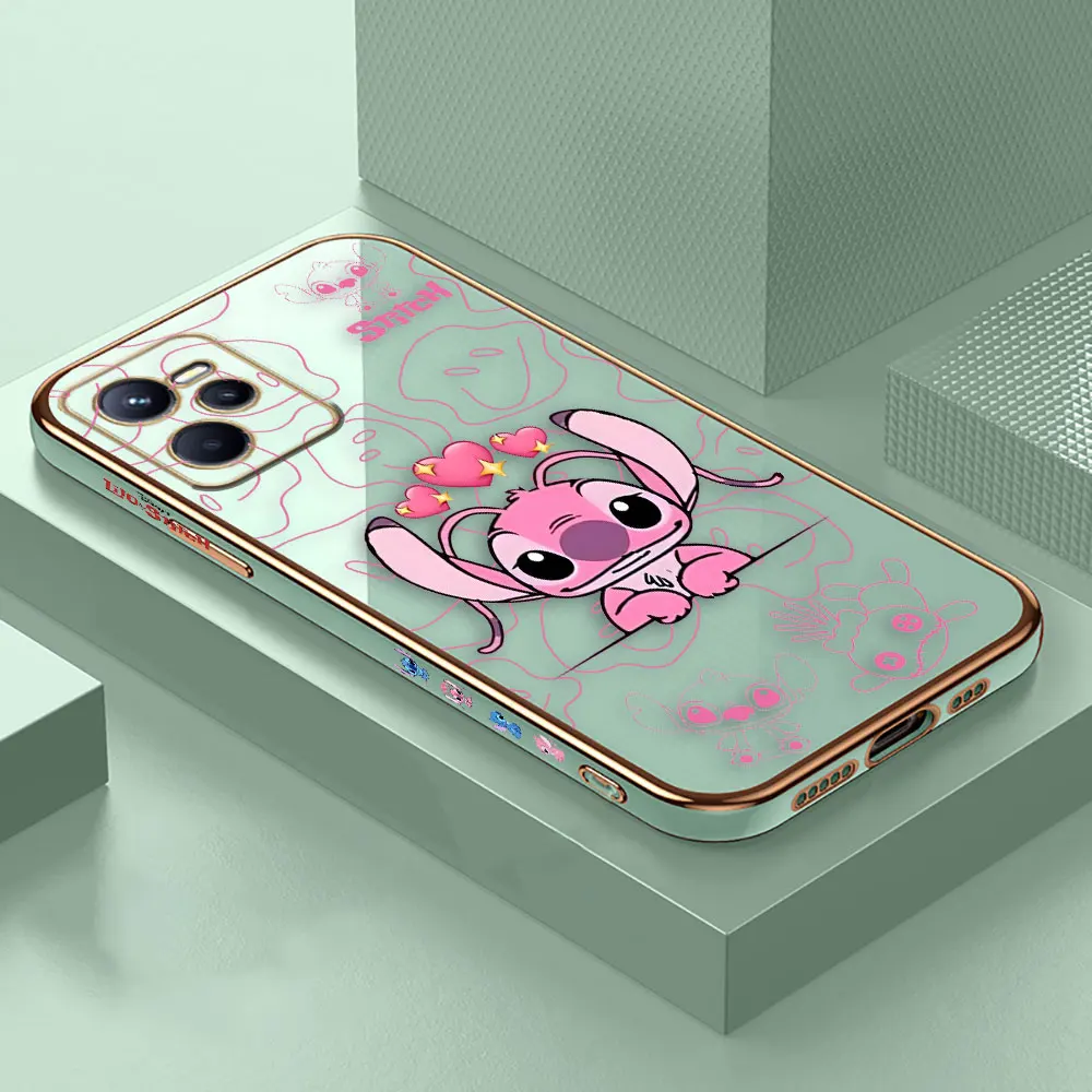 thumbnail image 1 of Anime Lilo Stitch Angel Couple Cover Smooth E-TPU Case REALME GT 2 NEO3 MASTER 7 8 8I 9I 10 11 C21Y C30 C33 C35 C53 C55 5G Case, 1 of 5