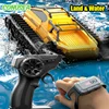 JJRC Q183 Rc Tank Car Track Remote Control Cars Off Road 4X4 2.4G Amphibious Crawler Truck Climbing Electric Model Vehicles Toys 1
