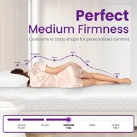 5-Inch Twin Cooling Gel Memory Foam Mattress, Medium Firm for Pressure Relief, CertiPUR-US Certified, Boxed Comfort 2