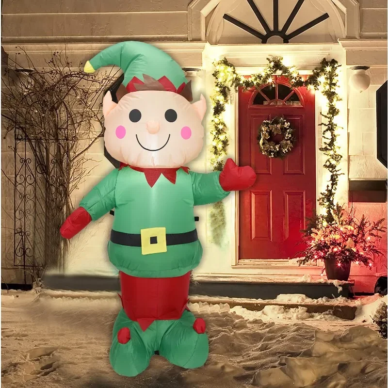 

Рождественская надувная воздушная форма, 1,5 метров, фотосессия, Надувные Эльфы, праздничный сад, фотореквизит