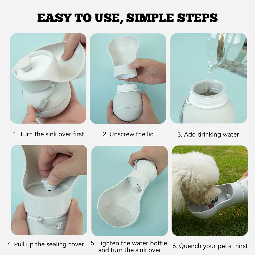 Portable Dog Water Bottle Image 9