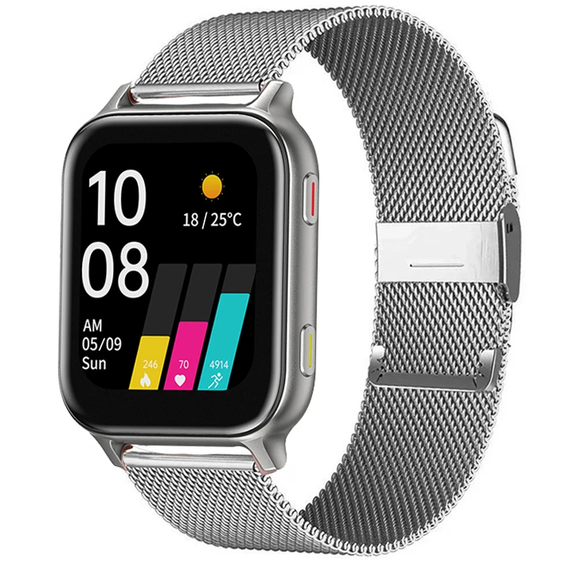 

Metal Bracelet For UMIDIGI Uwatch 5 Smart Watch Wristband Stainless Steel Strap For Umidigi Uwatch 3s/2/2s/Urun/Urun S Watchband