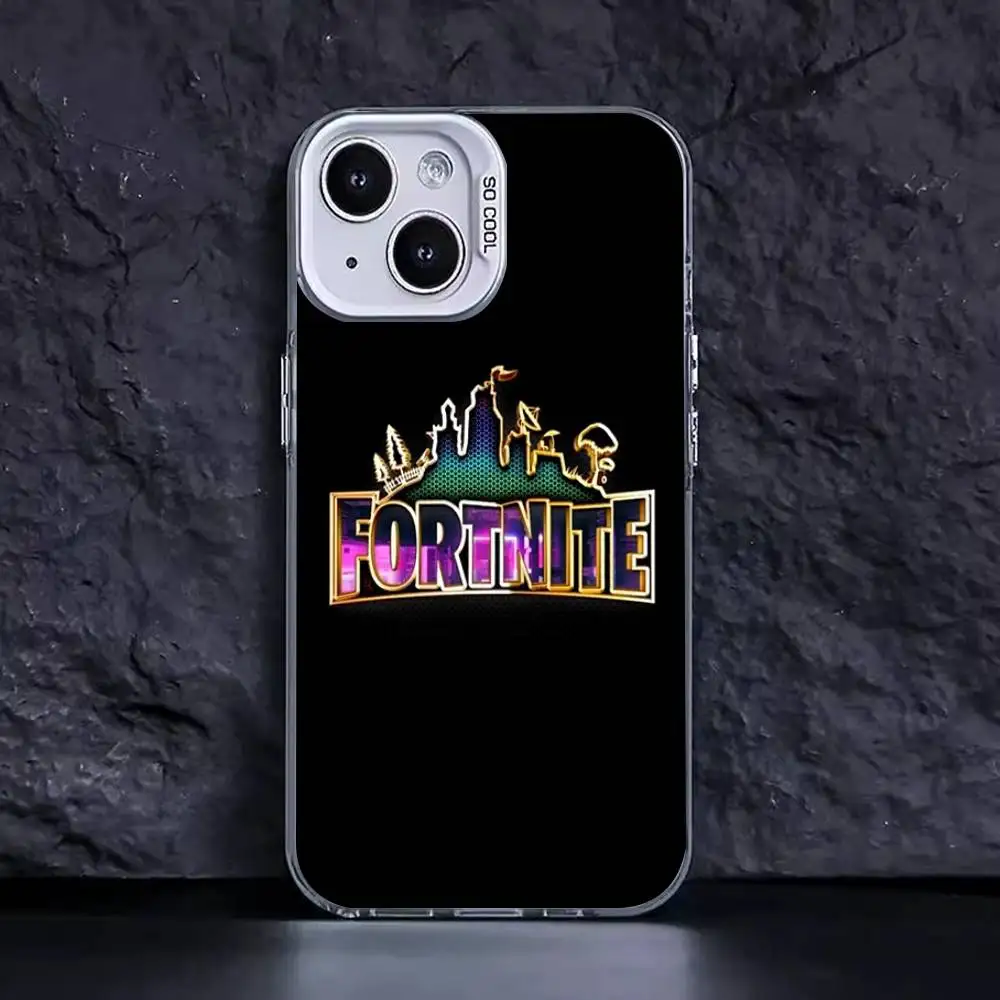 F-Fortnites-Cools Handyhülle für iPhone 16, 15, 14, 13, 12, 11, Pro Max, matt, stoßfest, Rückseite, Anti-Fall, matte Abdeckung – Detail 13